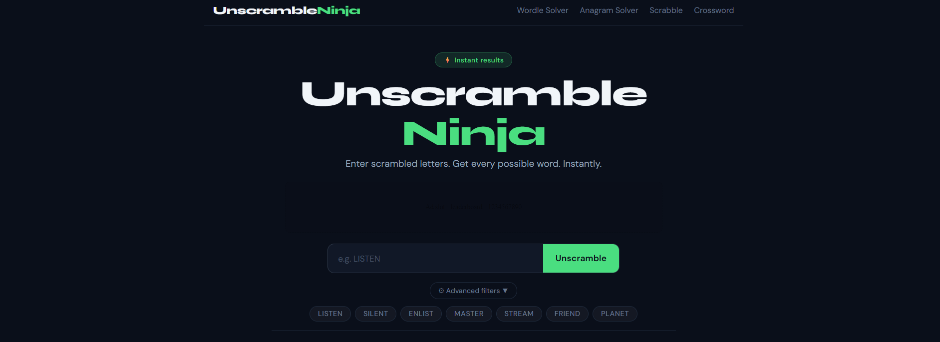 UnscrambleNinja gallery image