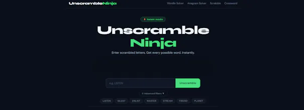 UnscrambleNinja gallery image