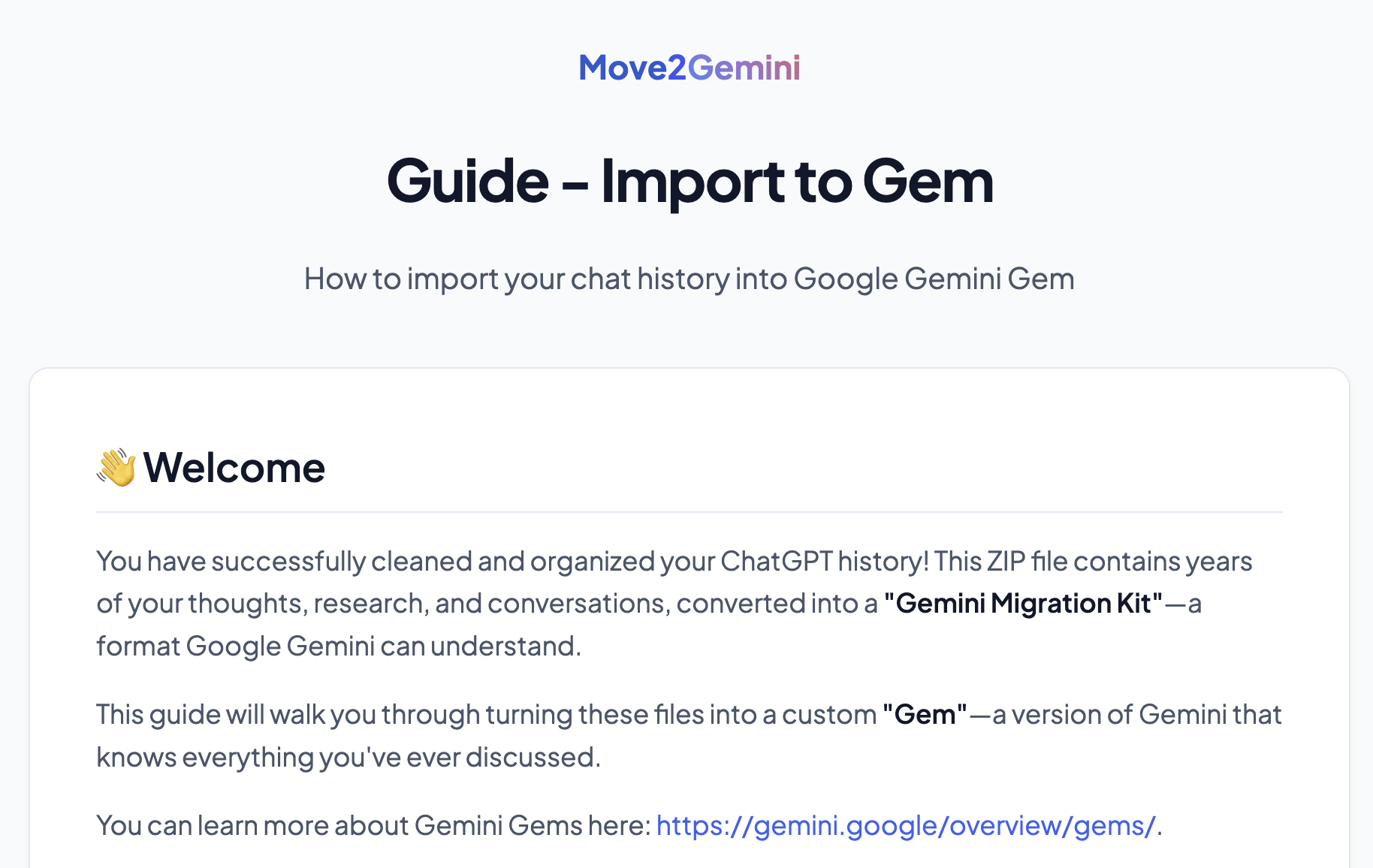 Move2Gemini gallery image