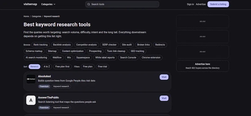 visitemap screenshot 1