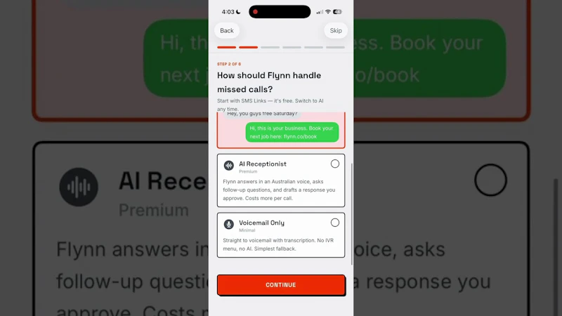 FlynnAI screenshot 1 (video preview)