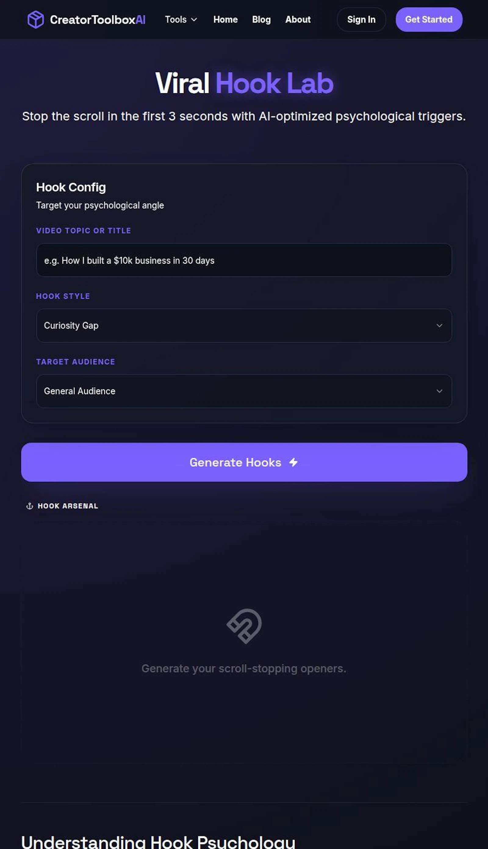 Creator toolbox ai screenshot 3