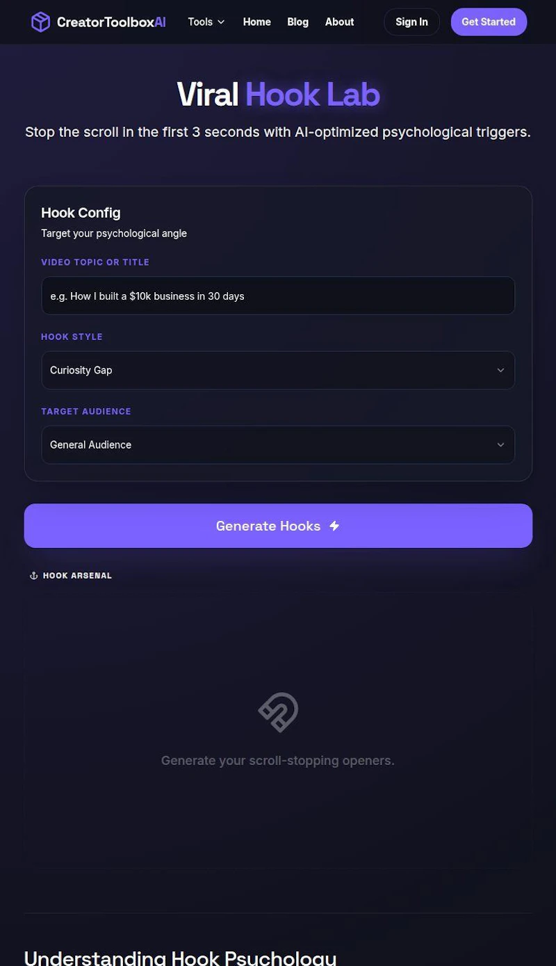 Creator toolbox ai screenshot 3