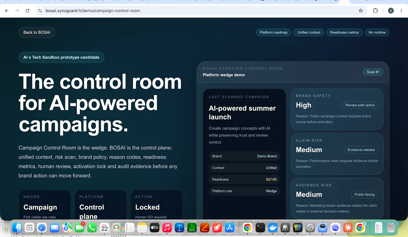BOSAI Control Plane screenshot 6
