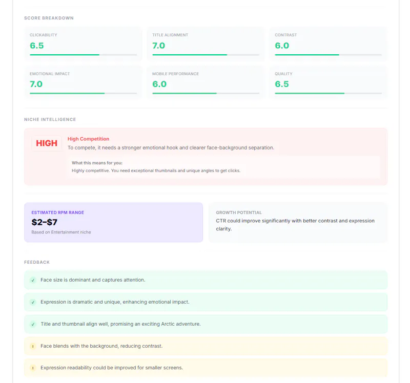 Thumbalyze screenshot 5