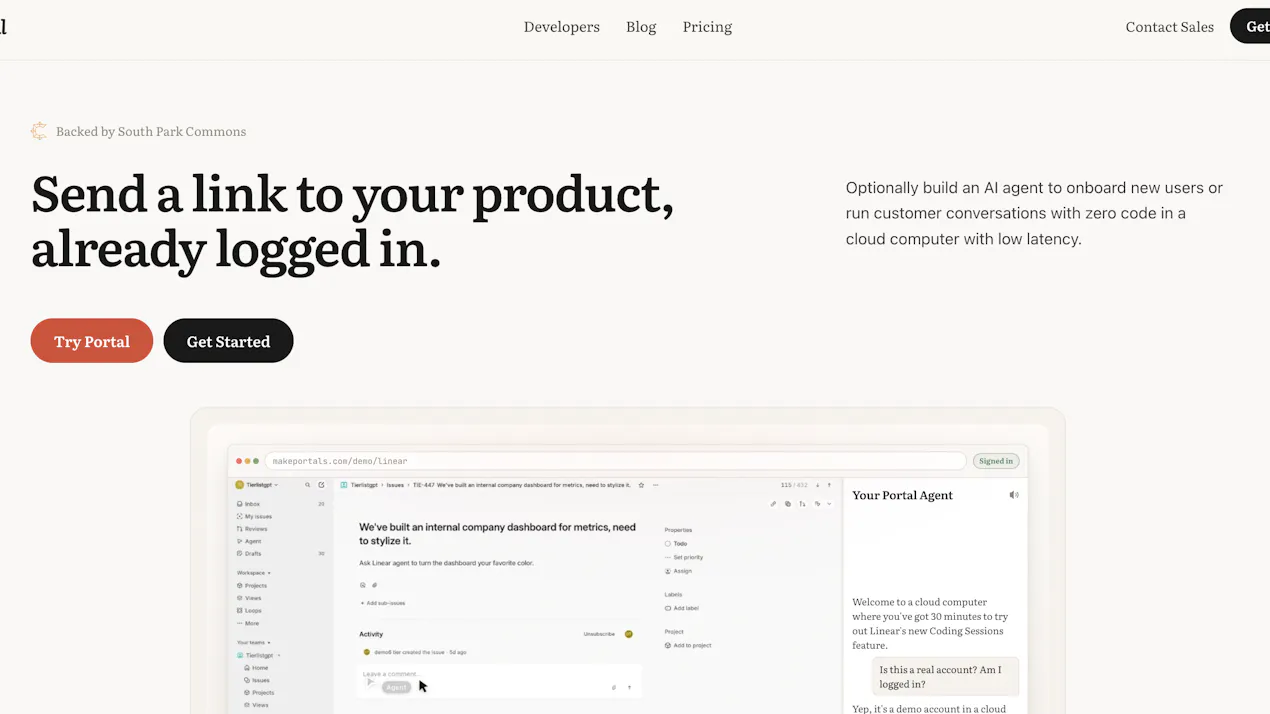 Portal product