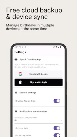 Birthday Reminder Widget gallery image
