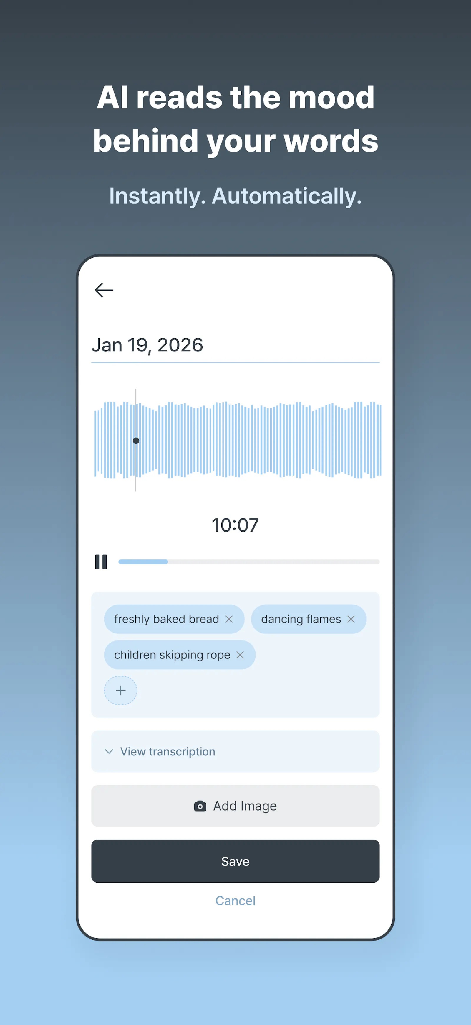 Idea Shower: AI voice journal screenshot 3