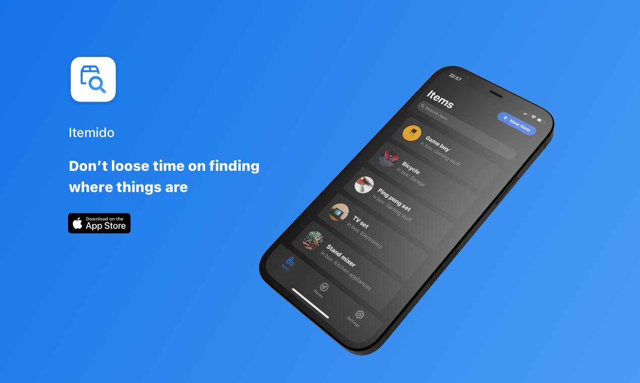 Itemido app gallery image