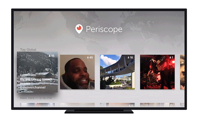 Periscope for Apple TV logo