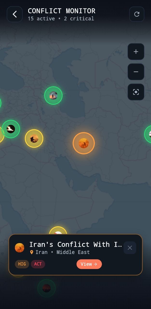 Geopolitics & Conflict Monitor gallery image