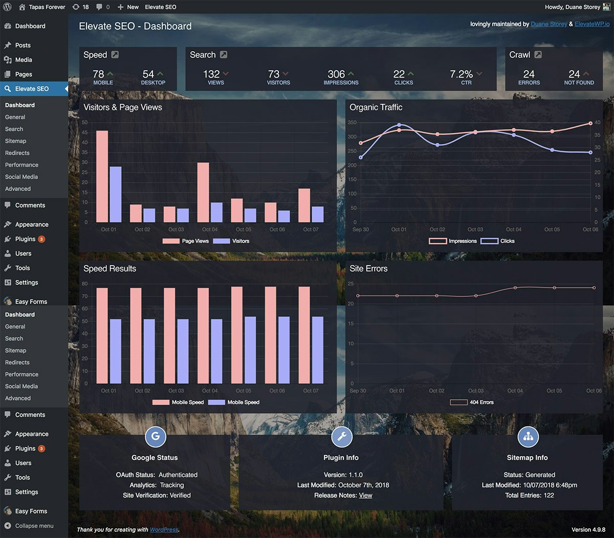 Elevate for WordPress gallery image