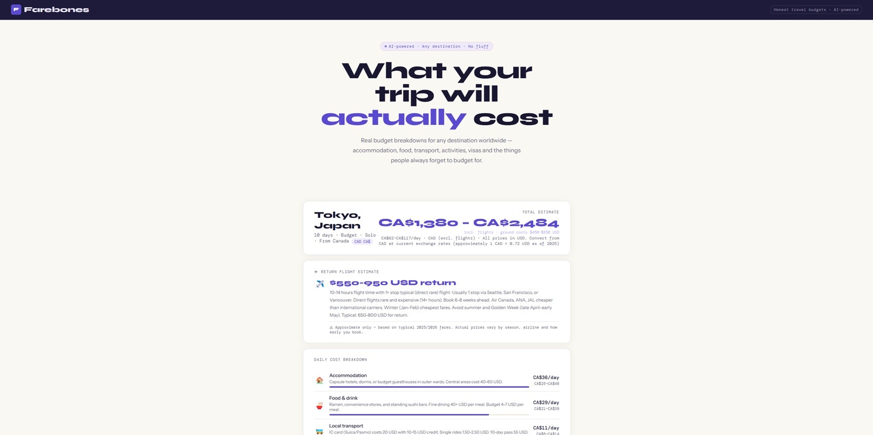 Farebones gallery image