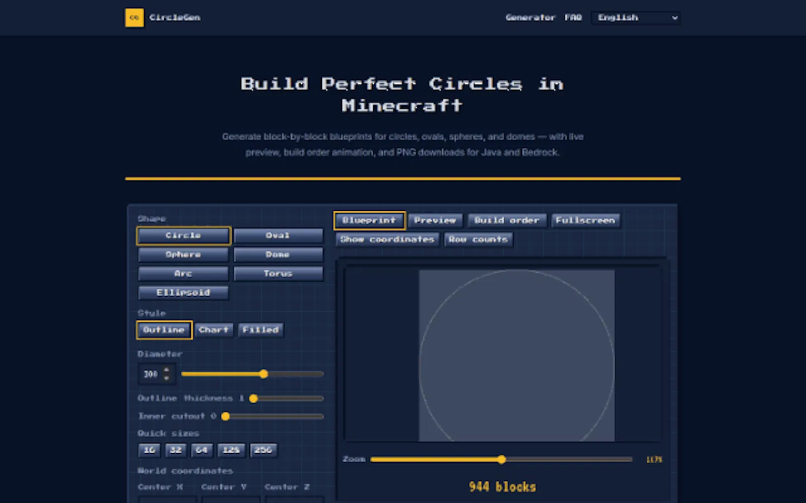 CircleGen screenshot 2