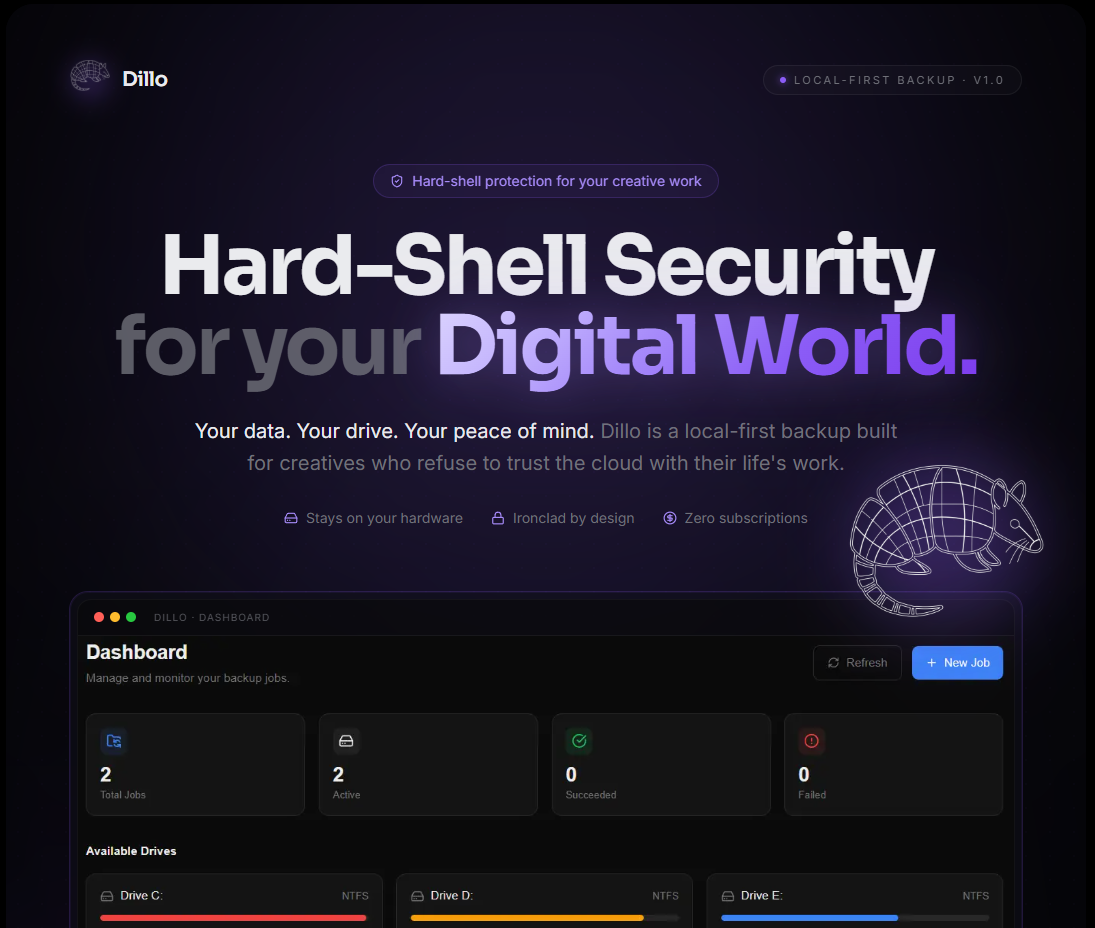 Dillo Backup gallery image