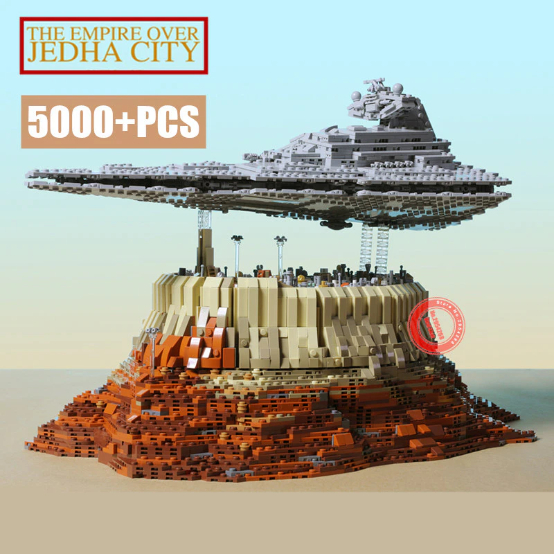 5098pcs MOC Star Wars Jedha City