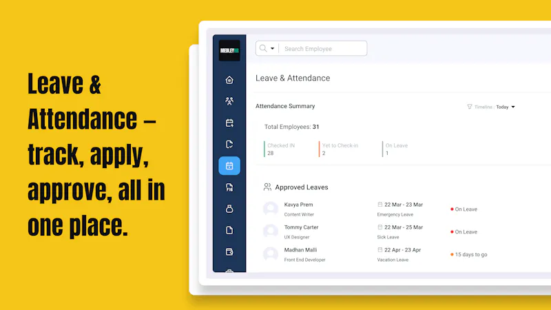 MedleyHR screenshot 3