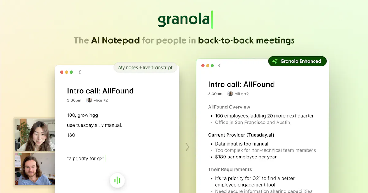 Granola 2.0