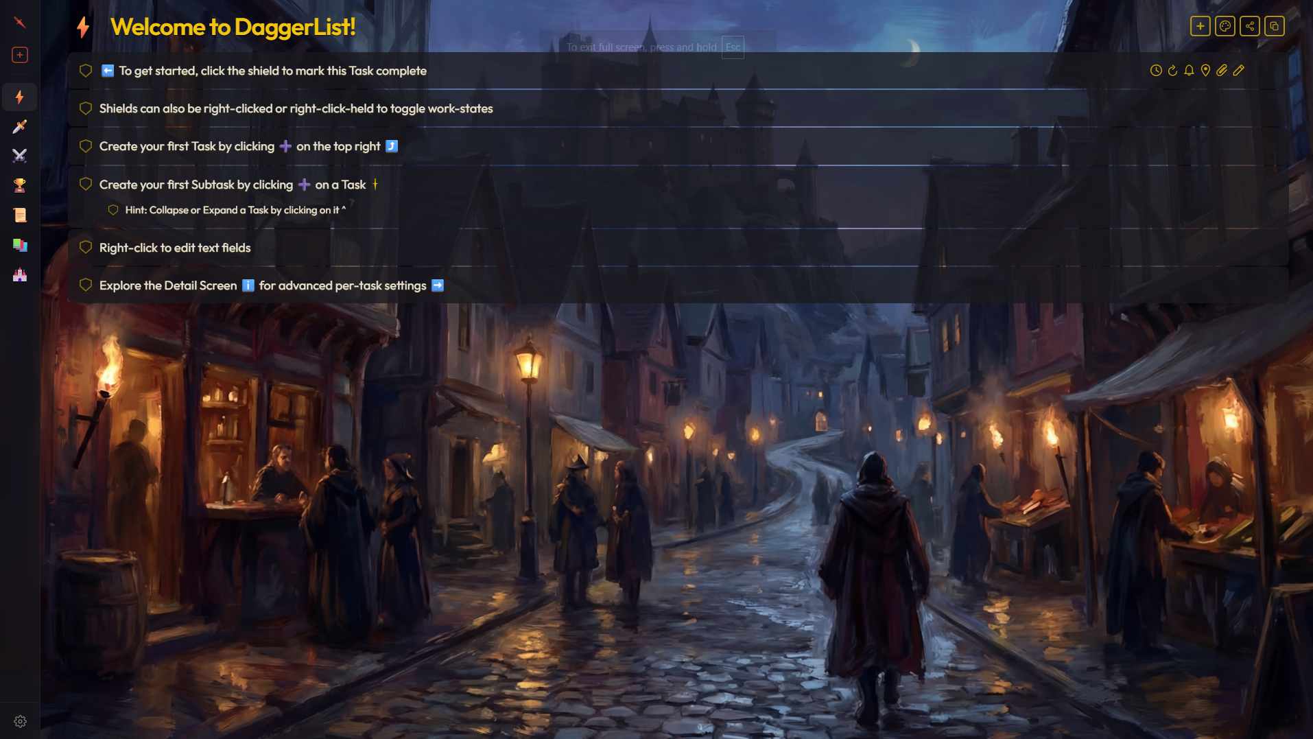 DaggerList gallery image