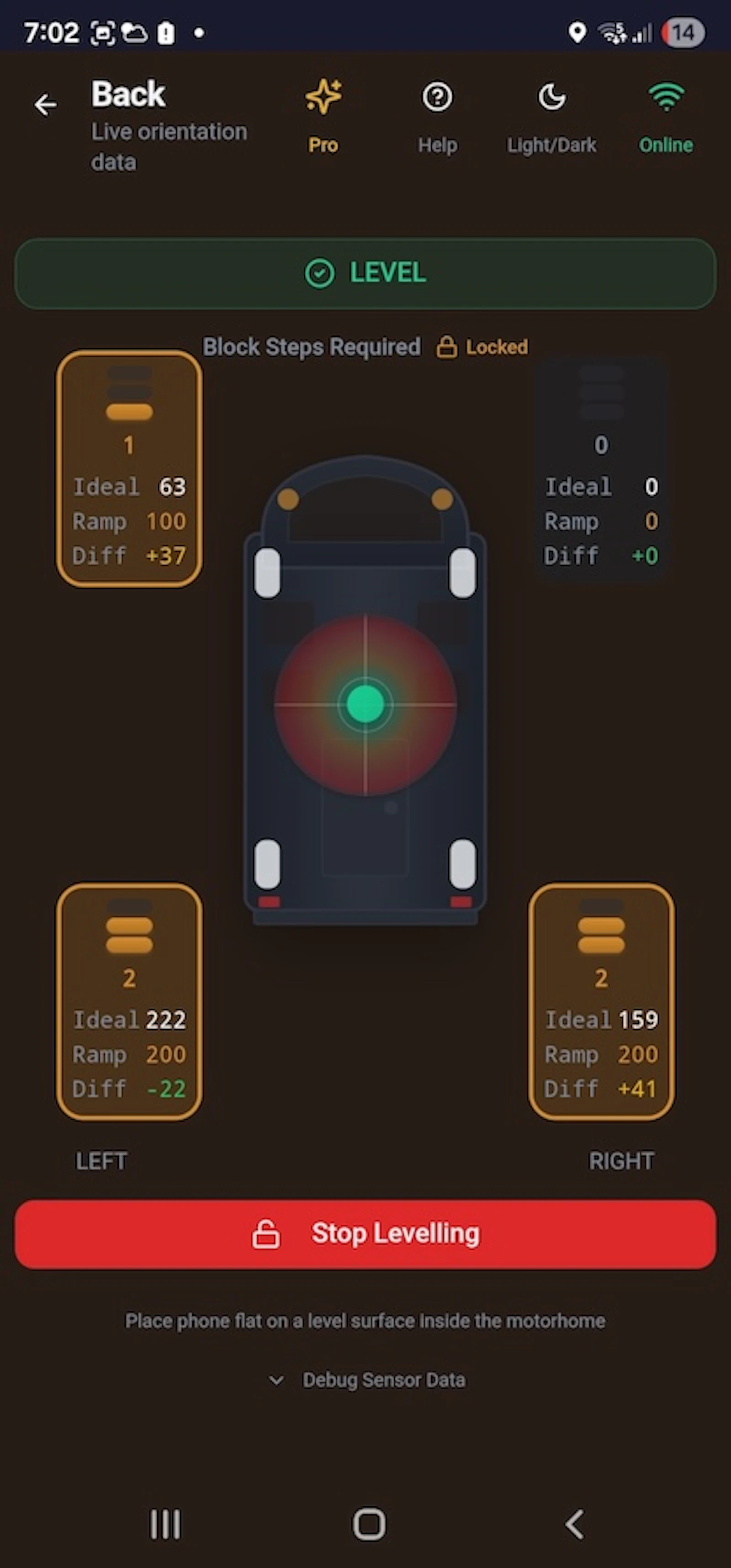 OzLevel Motorhome & Caravan screenshot 5