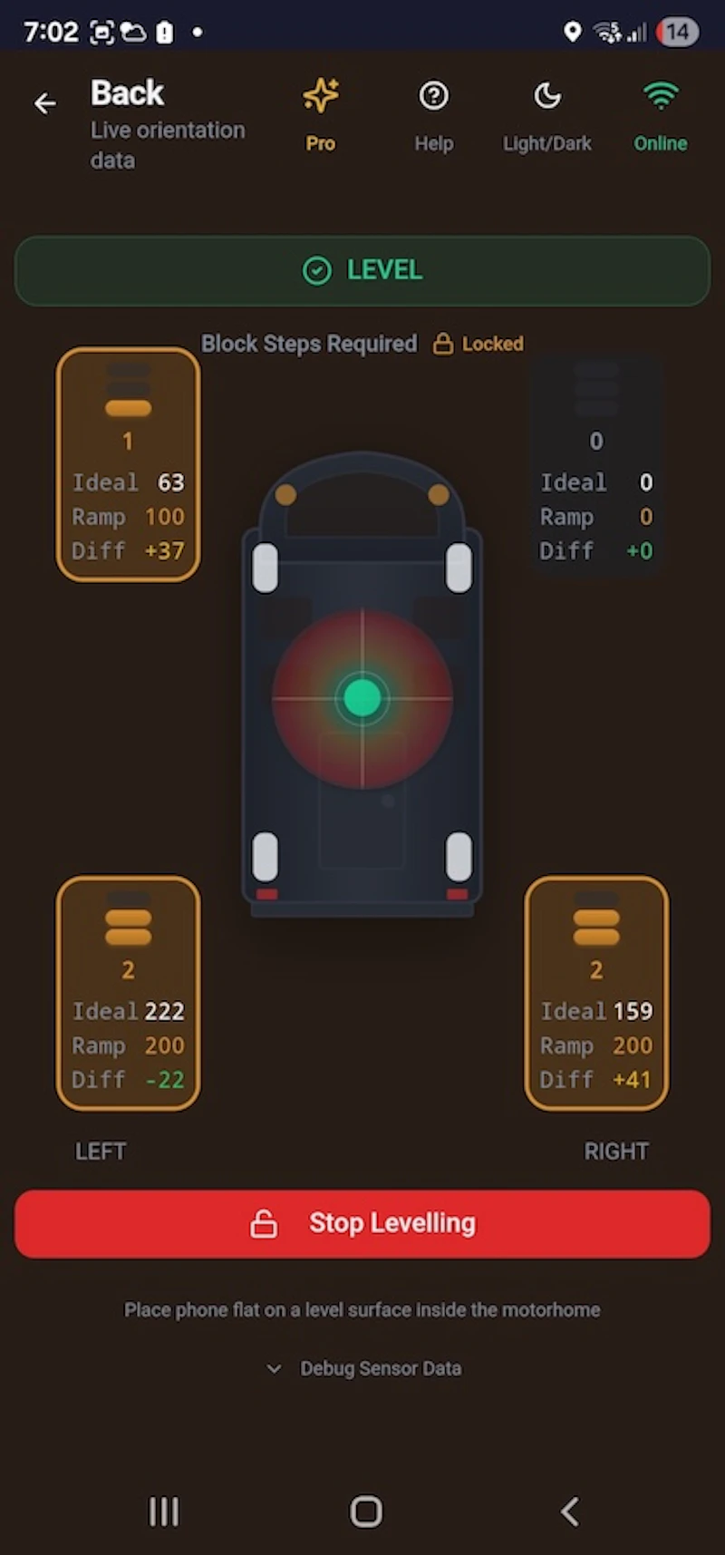 OzLevel Motorhome & Caravan screenshot 5