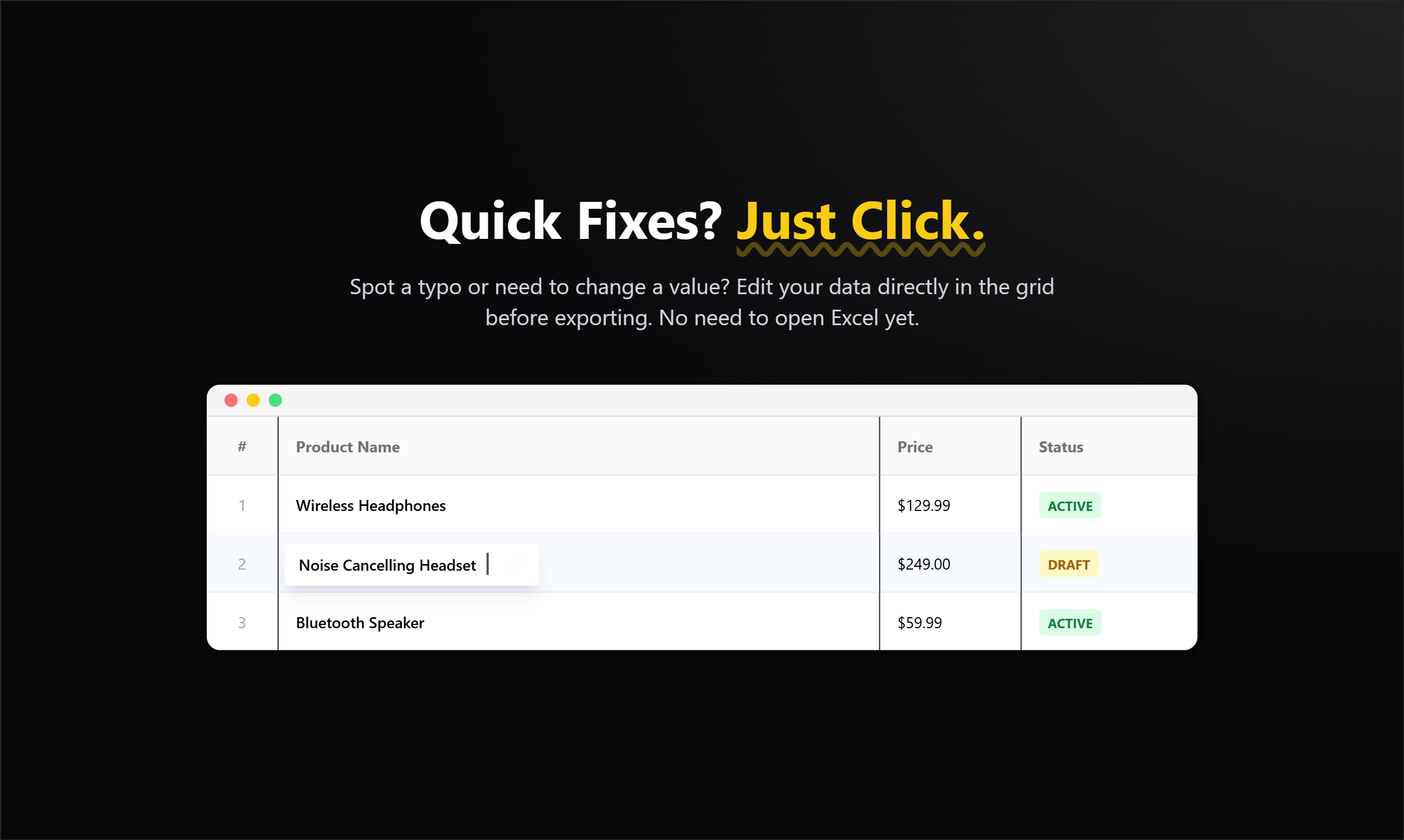JsonExport gallery image