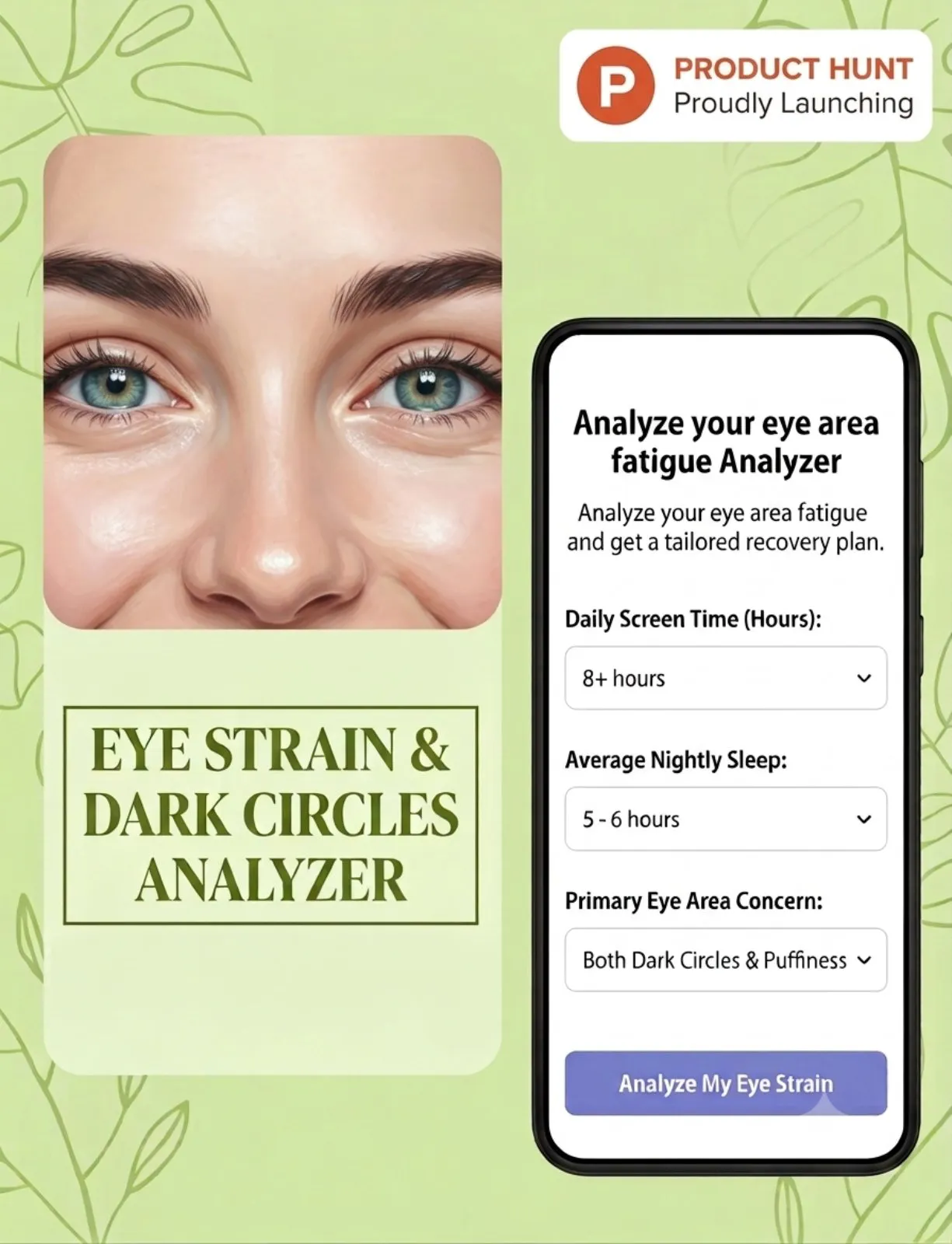 Eye Fatigue & Dark Circles Analyzer logo