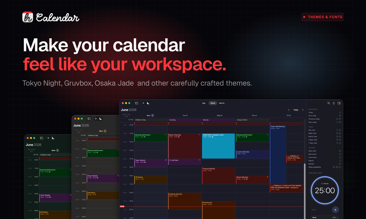 hora Calendar gallery image
