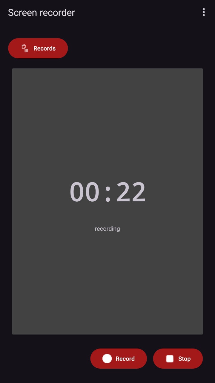Screen recorder gallery image