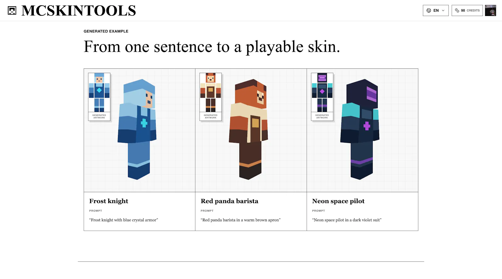 MCSkinTools screenshot 2