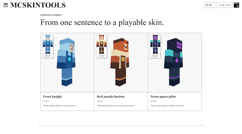 MCSkinTools screenshot 2