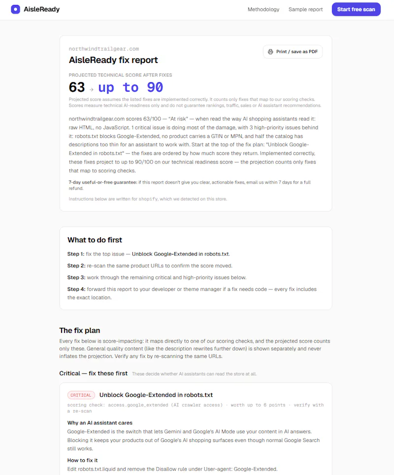 AisleReady screenshot 3