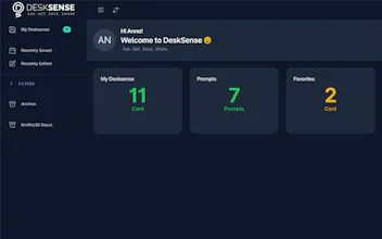 DeskSense - AI-powered Personal Assistant gallery image
