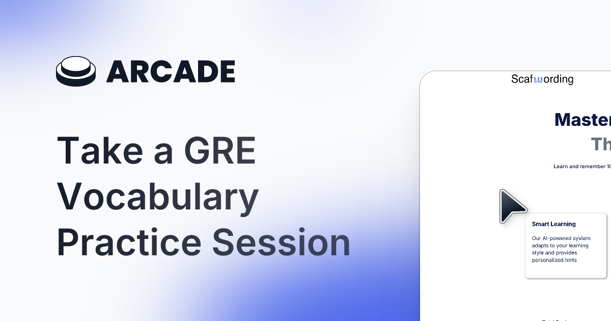 Média Parole - Apprenez les mots GRE plus rapidement avec des flashcards AI adaptatifs 5