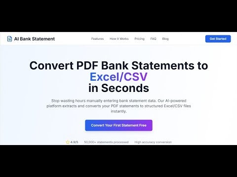 AI Bank Statement gallery image