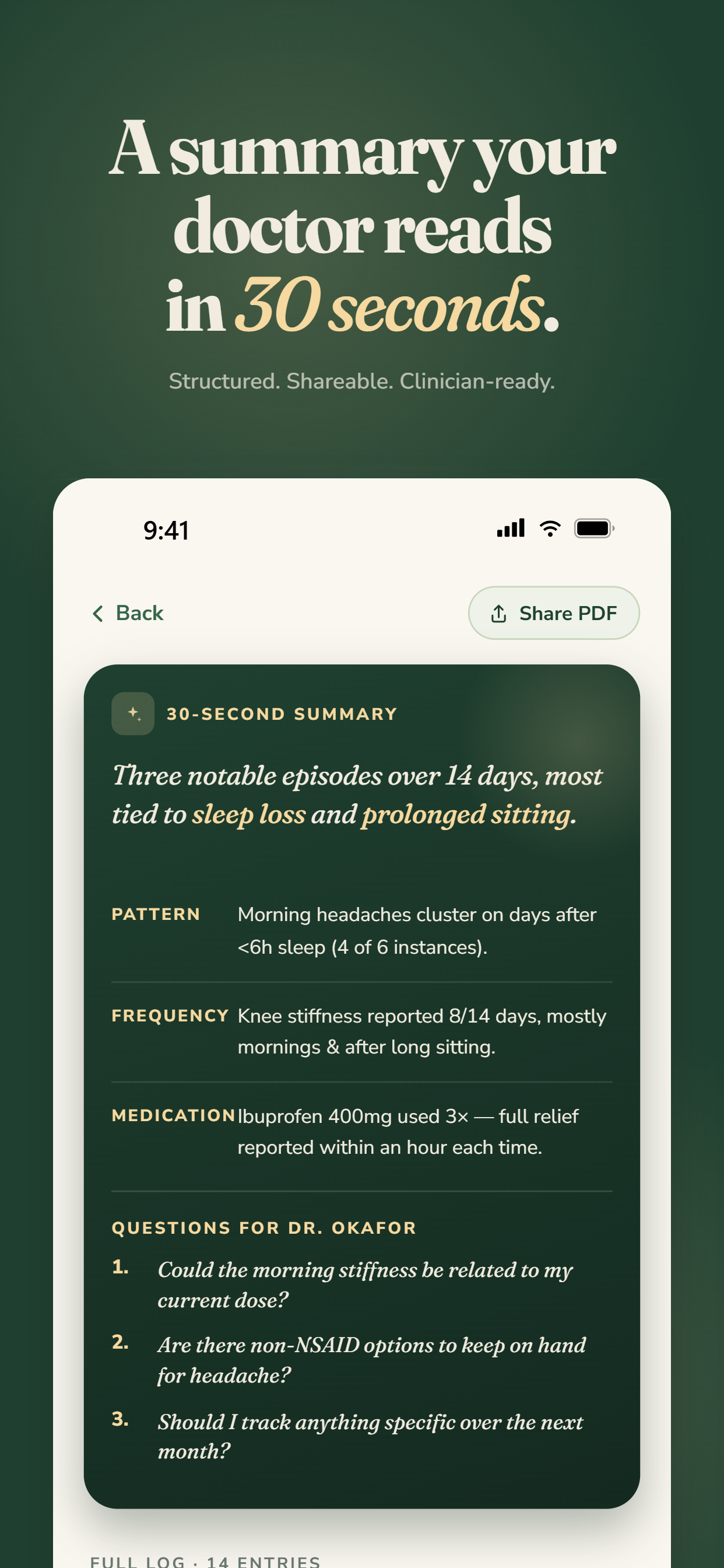 CareMind - AI Health Journal gallery image