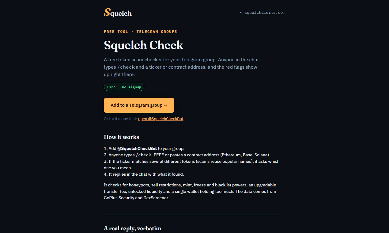 Squelch Check gallery image