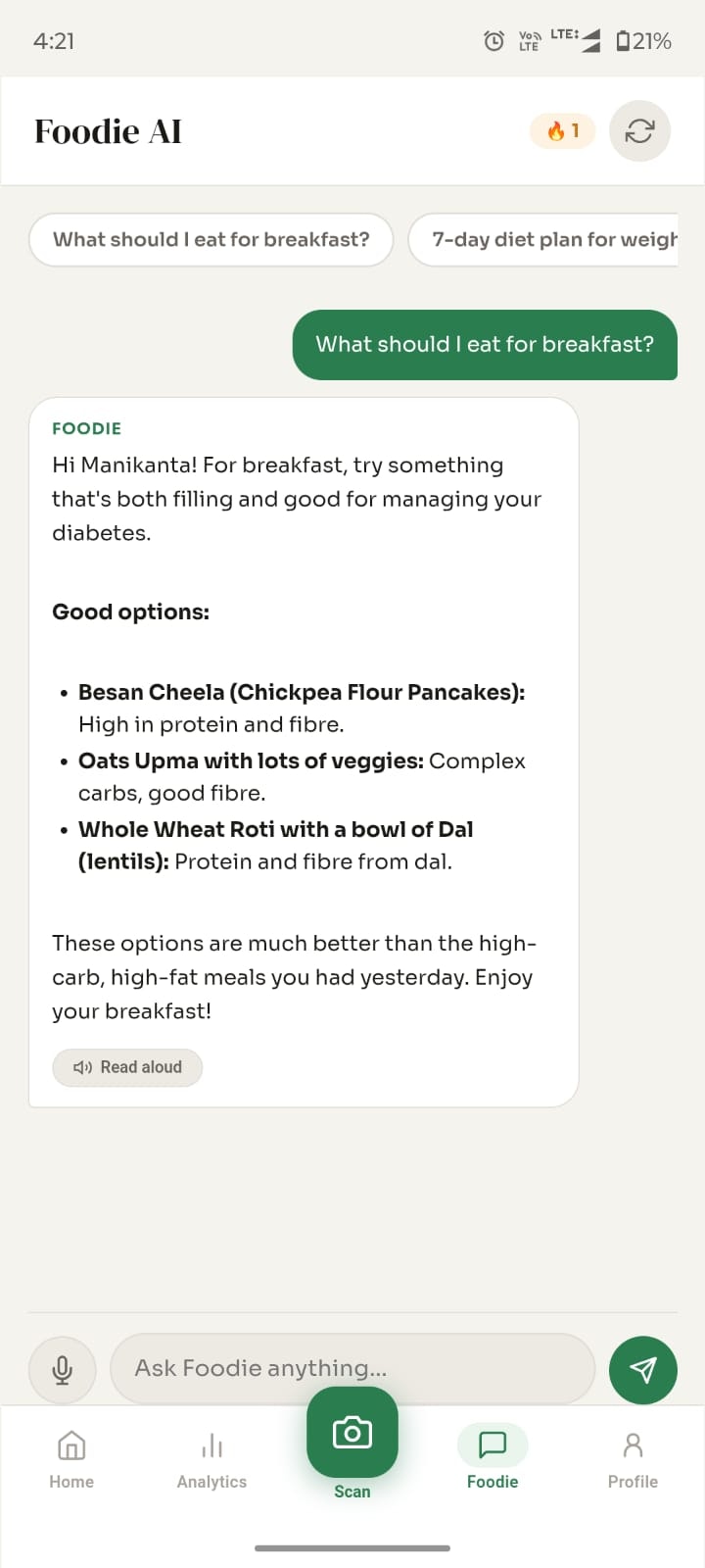 FoodTrack gallery image