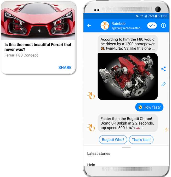 Ratebob Chatbot Magazine gallery image