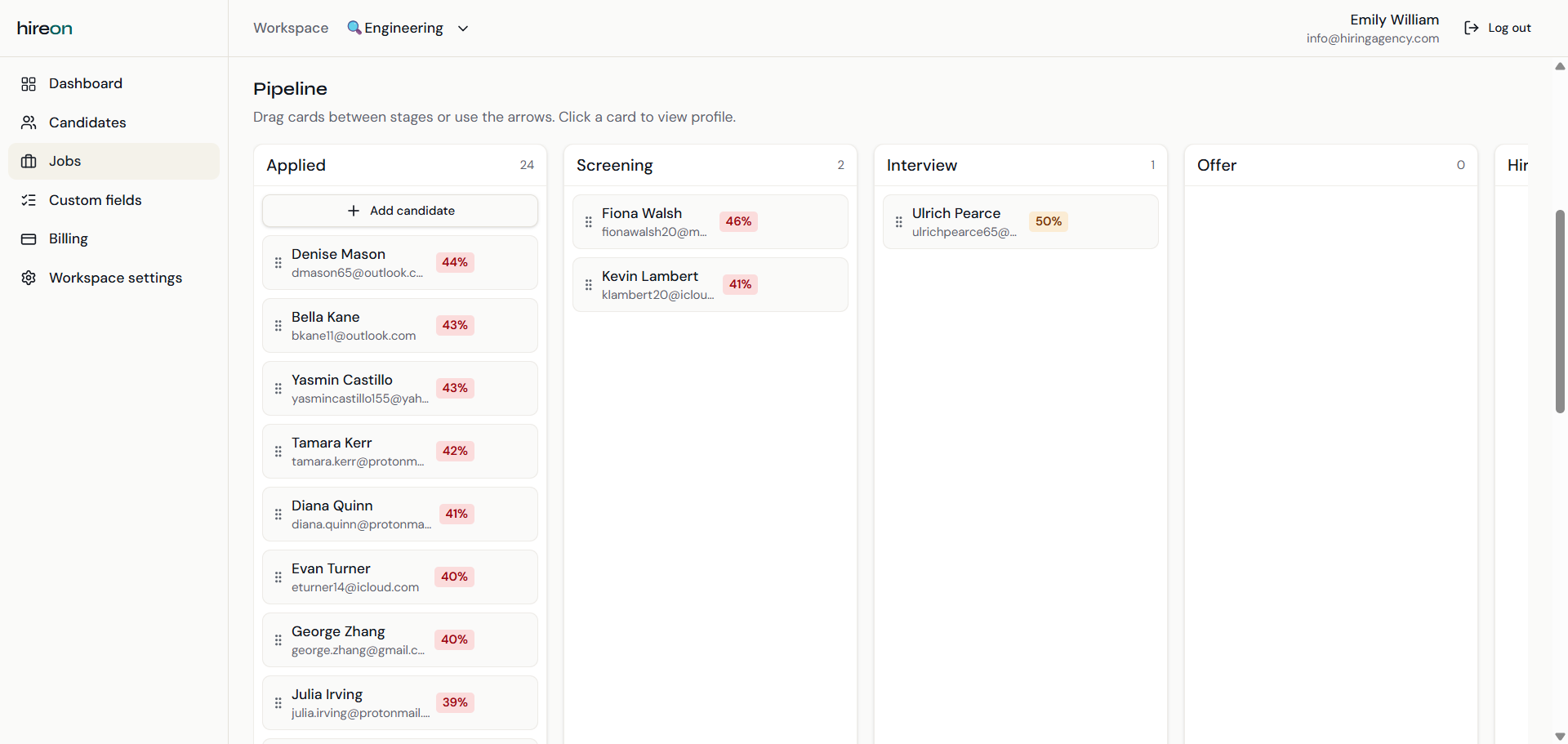 hireon - AI match for recruiters gallery image