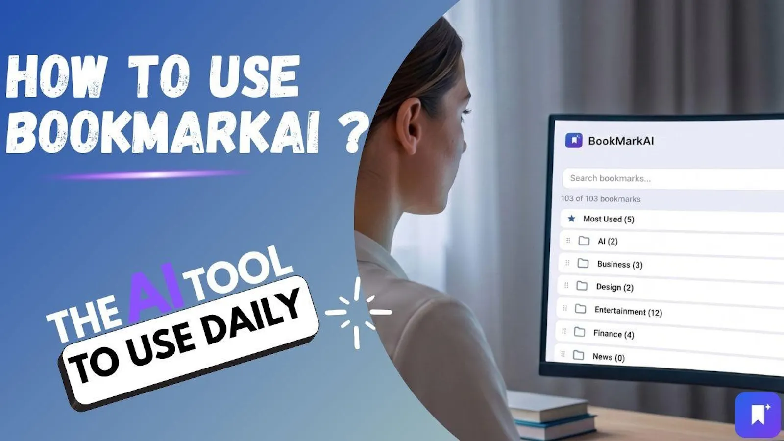 BookMarkAI screenshot 1 (video preview)