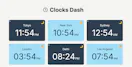 Clocks Dash