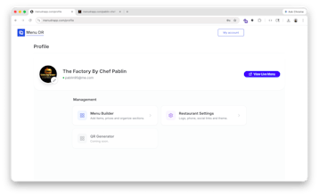 Menudrapp gallery image
