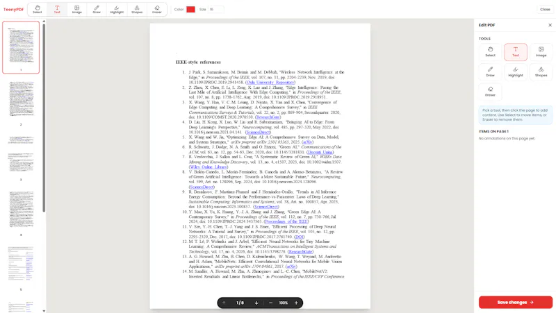 TeenyPDF screenshot 3