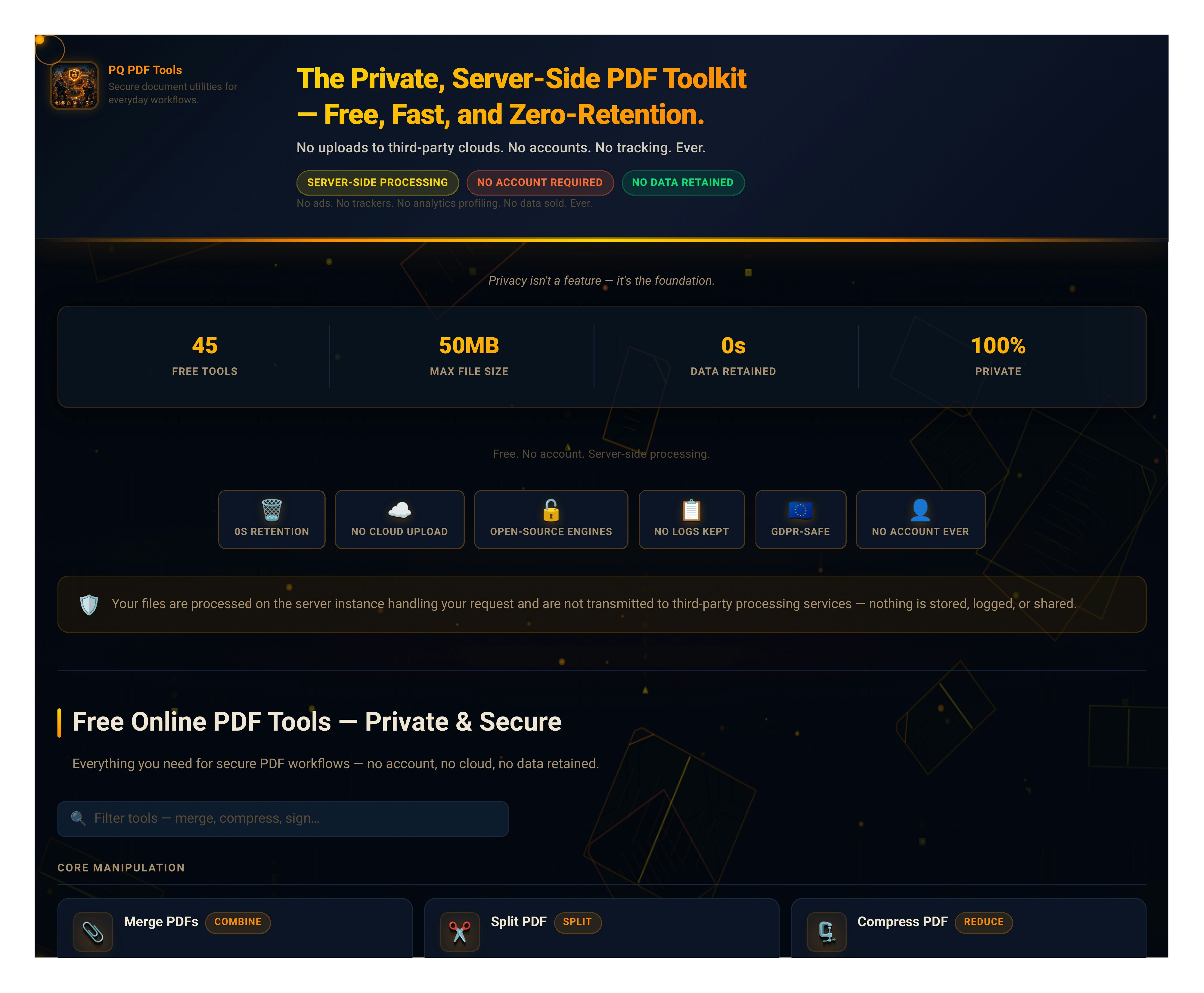 PQ PDF — 45 Tools and PDF Security gallery image