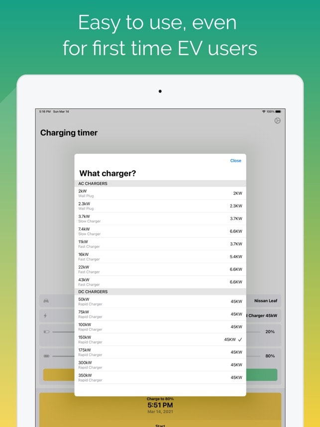 Kilowatt – Electric Car Timer gallery image