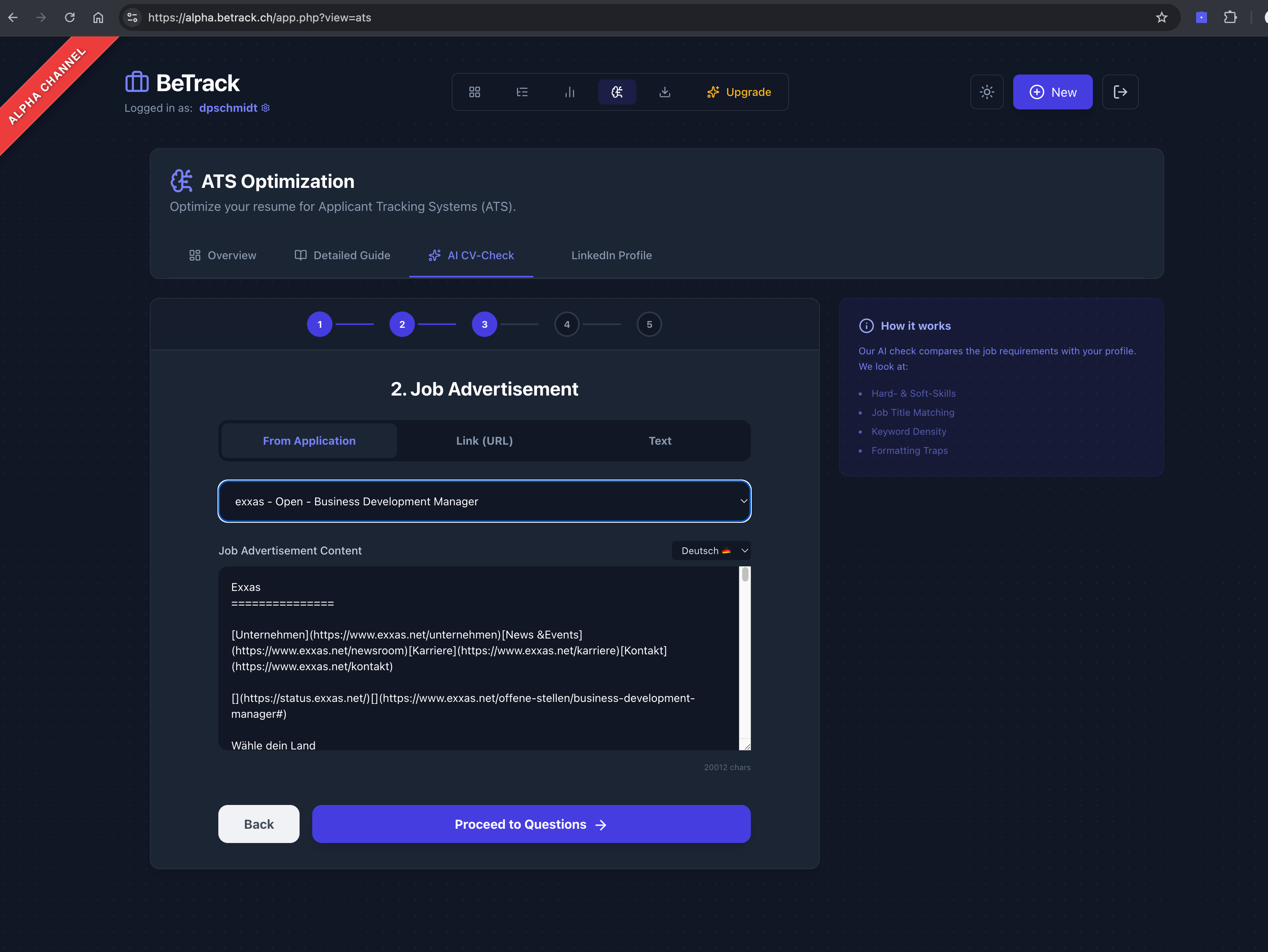 BeTrack gallery image