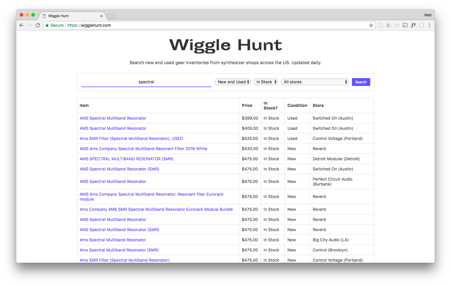 Wiggle Hunt gallery image