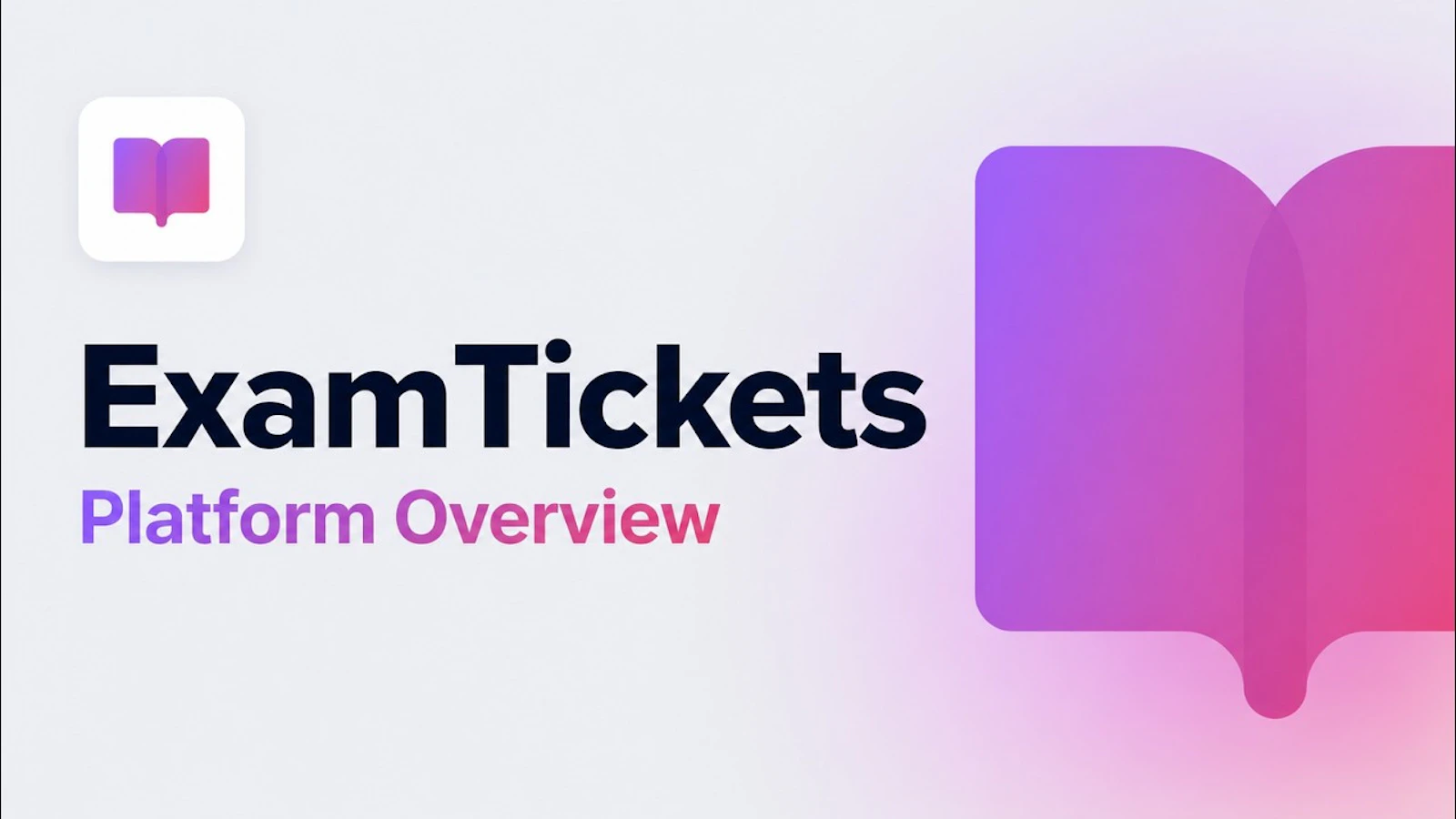 ExamTickets screenshot 1 (video preview)