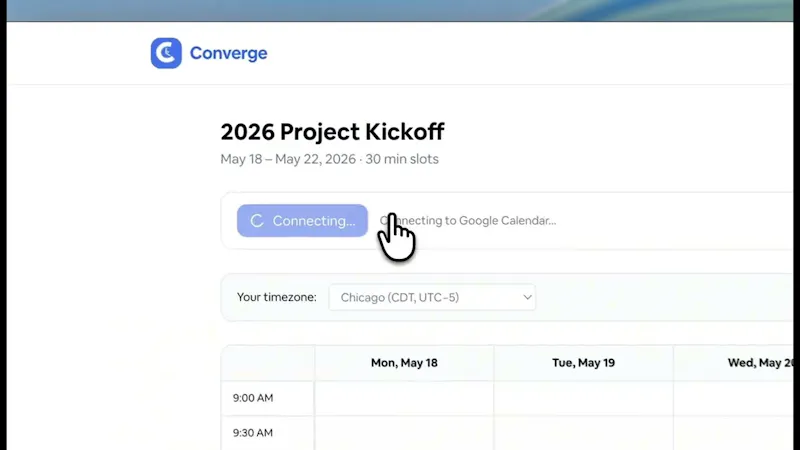 Converge screenshot 1 (video preview)